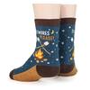 Foot Traffic Novelty Youth Socks, S'mores Please view 4