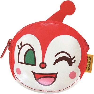 () Unisex Kid's Anpanman Coin Purse, Dokin-chan, 11x9.5cm