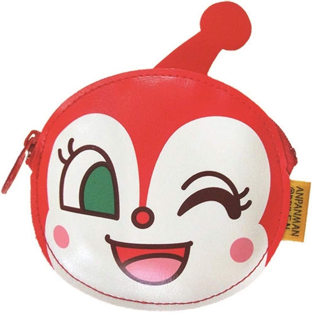 () Unisex Kid's Anpanman Coin Purse, Dokin-chan, 11x9.5cm