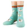 Foot Traffic Novelty Youth Socks, Alpaca view 2