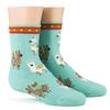 Foot Traffic Novelty Youth Socks, Alpaca view 3