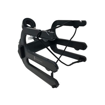 Monster Tower Wakeboard Wakesurf Rack with Retractable Mount - Quick Release, Universal Fit, 360 Rotation, Rubber Bumper, Shock Cord  Hard Anodized Black Finish