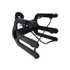 Monster Tower Wakeboard Wakesurf Rack with Retractable Mount - Quick Release, Universal Fit, 360 Rotation, Rubber Bumper, Shock Cord  Hard Anodized Black Finish