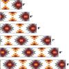 White Water Archery Laminated White Navajo Print Arrow Wraps 15 Pc Pack Choose Length Width (8, 1.4) view 2
