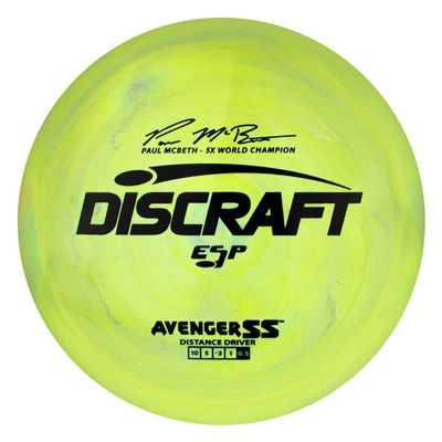 Discraft Paul McBeth Signature ESP Avenger SS Distance Driver Golf Disc [Colors May Vary] - 170-172g