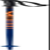 Salomon Kaloo Junior Ski Poles - 75 , Blue