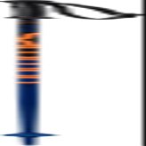 Salomon Kaloo Junior Ski Poles - 75 , Blue