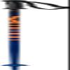 Salomon Kaloo Junior Ski Poles - 75 , Blue view 1