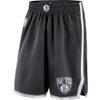 Brooklyn Nets Youth 8-20 Official Swingman Performance Shorts (Youth - Medium, Brooklyn Nets Black Icon Edition Shorts) view 1