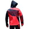 Jettribe Hooded Oversized Neoprene Winter Jacket | Hyper Series - Waterproof & Windproof Jet Ski Tour Coat | Ideal for Jet Skiing, Sailing, Fishing & Cold-Weather Sports | Unisex, Insulated for Warmth view 3