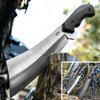 Tactical Knife Hunting Knife Survival Knife 12.5 Inch Fixed Blade Knife G10 Handle Razor Sharp Edge Camping Accessories Camping Gear Survival Kit Survival Gear Tactical Gear 77350 (Silver) view 1