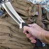 Tactical Knife Hunting Knife Survival Knife 12.5 Inch Fixed Blade Knife G10 Handle Razor Sharp Edge Camping Accessories Camping Gear Survival Kit Survival Gear Tactical Gear 77350 (Silver) view 4