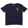 0258. Cool Graphic Candy Ice Cream Skull Summer Till Death Society streetwaer for Men T Shirt (Navy Blue, 2X-Large) view 2