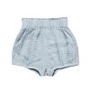3PC Shorts Set Newborn Baby Girls Boys PP Pants Cotton Linen Blend Cute Floral Bloomer Triangle Shorts (D Black+Blue+Yellow, 6-12 Months) view 4