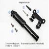 CoolChange Mini Bike Pump - Fits Presta & Schrader - 120 PSI High Pressure Bicycle Air Pump - Aluminum Frame Portable Mini Bicycle Pump - Used for Road & Mountain Bikes (Black) view 3