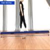 Marfula 8 FT / 9 FT Folding Balance Beam Gymnastics Floor Beam - Extra Firm - Suede Cover - Anti Slip Bottom with Carry Bag For Kids/Adults Home Use view 2