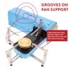 GasOne GS-8300 - Camp Stove Compact Butane Stove with Carrying Case - Foldable Portable Stove view 4