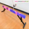 MARFULA Adjustable Balance Beam 8 ft Gymnastic Beam Adjustable Height for Kids and Teenage of All Levels, Gym Equipment for Athlete Home and Club Use view 4