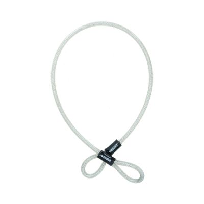 AB Tools Bike Cycle Chain Lock Extender 1.2m x 12mm Braided Cable Security Vinyl Case
