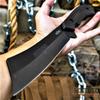 Tactical Knife Hunting Knife Survival Knife 12.5 Inch Fixed Blade Knife G10 Handle Razor Sharp Edge Camping Accessories Camping Gear Survival Kit Survival Gear Tactical Gear 77350 (Black) view 4