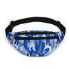 Fanny Pack for Men & Women, Fashion Waterproof Waist Packs with Adjustable Belt, Casual Bag Bum Bags for Travel Sports Running.(Camo Blue) view 1