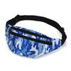 Fanny Pack for Men & Women, Fashion Waterproof Waist Packs with Adjustable Belt, Casual Bag Bum Bags for Travel Sports Running.(Camo Blue) view 2
