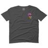 0258. Cool Graphic Candy Ice Cream Skull Summer Till Death Society streetwaer for Men T Shirt (Charcoal, 2X-Large) view 2