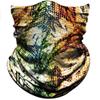 Obacle Seamless Bandana for Rave Face Mask Dust Wind Sun Protection Neck Gaiter Tube Mask for Women Men Festival Party Motorcycle Riding Fishing Hunting (Snake Skin Printing Light Yellow) view 1