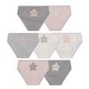Buyless Fashion Girls Brief Underwear 7 Day Pack of Assorted Colors Soft Cotton Panties - BS19-G7D-3-4 view 1