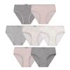 Buyless Fashion Girls Brief Underwear 7 Day Pack of Assorted Colors Soft Cotton Panties - BS19-G7D-3-4 view 2