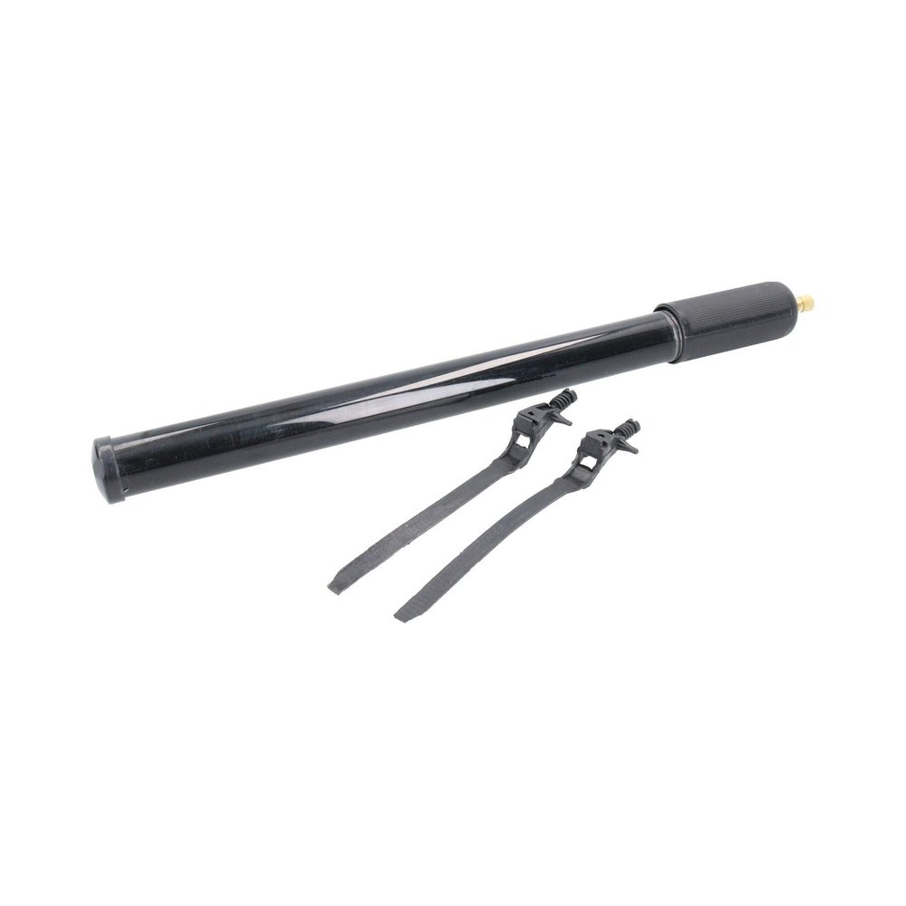 AB Tools 15" Hand Wheel Tyre Bike Pump with Mount & Connectors Schrader & Presta Valves