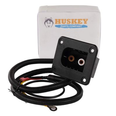 Powerwise Charger Receptacle w/Wiring Harness Fits EZGO 36V Medalist TXT Electric Golf Carts