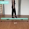Marfula 8 FT / 9 FT Folding Balance Beam Gymnastics Floor Beam - Extra Firm - Suede Cover - Anti Slip Bottom with Carry Bag For Kids/Adults Home Use view 2