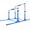 MARFULA Gymnastics Double Horizontal Bars 3Play Parallel Bars Uneven Bars Gymnastics Training Kip Bar with 304 Stainless Steel Regulating Arms & Fiberglass Rail for Indoor Outdoor Home Club Use view 1