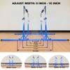 MARFULA Gymnastics Double Horizontal Bars 3Play Parallel Bars Uneven Bars Gymnastics Training Kip Bar with 304 Stainless Steel Regulating Arms & Fiberglass Rail for Indoor Outdoor Home Club Use view 4