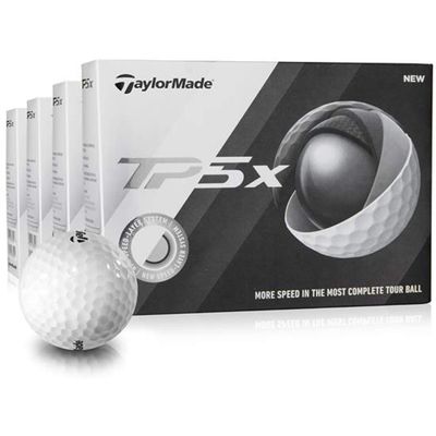 Taylor Made TP5x Golf Balls - Buy 3 DZ Get 1 DZ Free