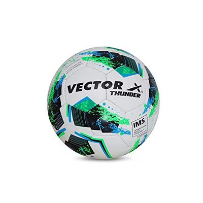 Vector X Thunder Football (Size-5) (Blue-Green-Black)