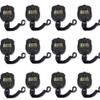 12 Pack Multi-Function Electronic Digital Sport Stopwatch Timer, Large Display with Date Time and Alarm Function,Suitable for Sports Coaches Fitness Coaches and Referees view 1