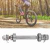 Bike Wheel Hub Axle, for Bike Wheel Hub Axle Front Rear Solid Shaft Lever Bike Repair Tool Accessories(Front Wheel+6000) view 2