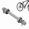 Bike Wheel Hub Axle, for Bike Wheel Hub Axle Front Rear Solid Shaft Lever Bike Repair Tool Accessories(Front Wheel+6000) view 3