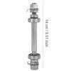 Bike Wheel Hub Axle, for Bike Wheel Hub Axle Front Rear Solid Shaft Lever Bike Repair Tool Accessories(Front Wheel+6000) view 4