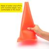 12 Inch 12 Pack Orange Traffic Training Cones, Plastic Safety Parking Cones, Agility Field Marker Cones for Soccer Basketball Football Drills Training, Outdoor Sport Activity & Festive Events view 3
