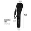 Craftsman Golf Light Weight Water Resistant Foldable Golf Sunday Bag Golf Carry Bag 50" (Version: w/Name Black) view 2