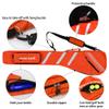 Craftsman Golf Light Weight Water Resistant Foldable Golf Sunday Bag Golf Carry Bag 50" (Version: w/Name Orange) view 3