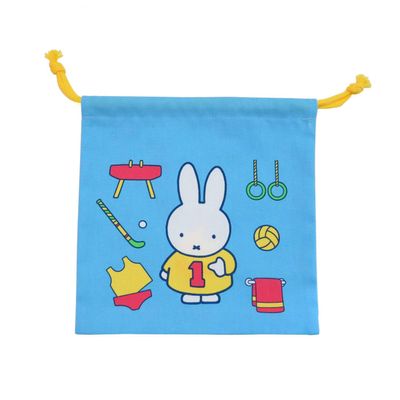 Kutsuwa MF611A Miffy Drawstring Bag, Miffy Sports