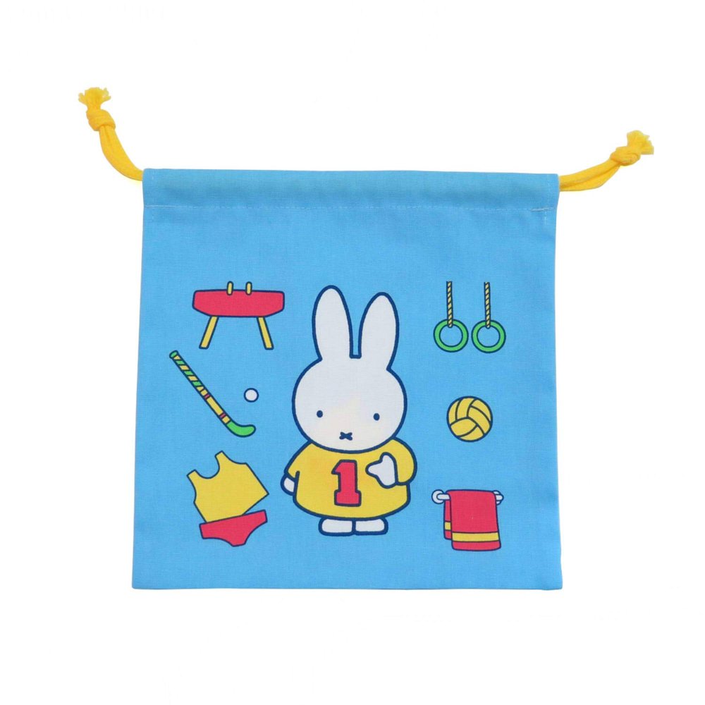  Kutsuwa MF611A Miffy Drawstring Bag, Miffy Sports