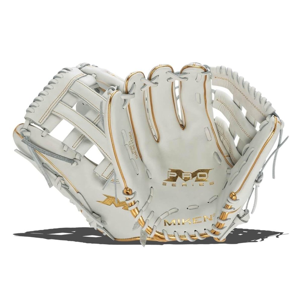 Miken Pro Series 13" Slow Pitch Softball Glove: PRO130-WG Left Hand Thrower