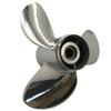 ARKDOZA 11 1/4x14 Stainless Steel Propeller for Yamaha 25-60HP 13 Tooth RH view 4