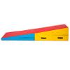 PRISP Folding Incline Gym Mat - Extra Long 71 x 30 x 14 in Wedge Gymnastics Tumbling Mat for Kids view 2