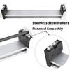 ZSHJGJR Archery Arrow Spinner Aluminum Alloy Arrow Balance Straightness Tool Arrow Feather and Broadheads Balance Check Arrow Spine Tester Arrow Accessory (Silver) view 2